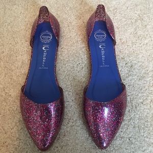 Brand New! Jeffrey Campbell Glitter Jellies